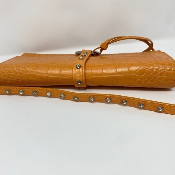 Dolce & Gabbana Leather Purse w/Swarovski Crystal Details - Picture 3 of 8